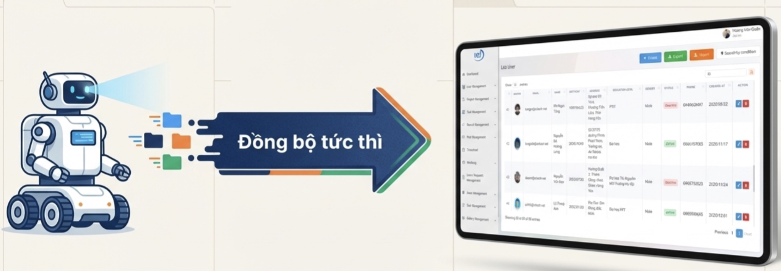 "Đồng Nghiệp" Mới Siêu Ngầu:  Chuyện ICI Ra Mắt Robot Chấm Công UGV